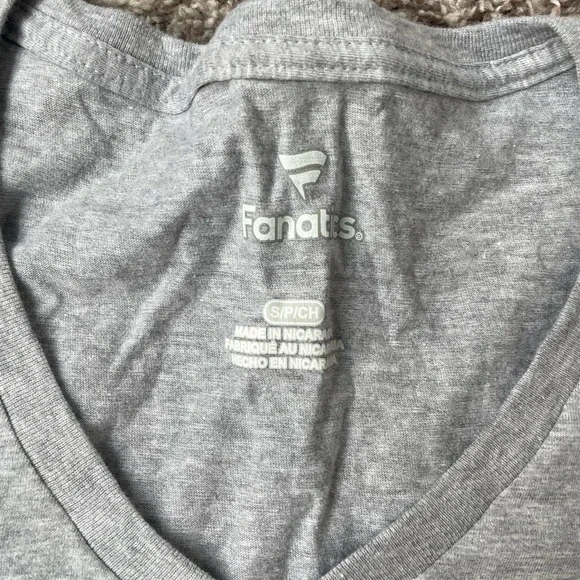 Fanatics Gray Purdue V-Neck Tee - Picture 2 of 2